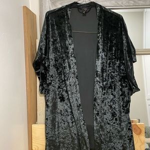 Velvet kimono